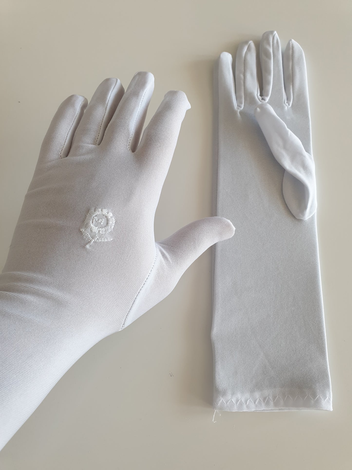 Handschuhe mit Blume Touch