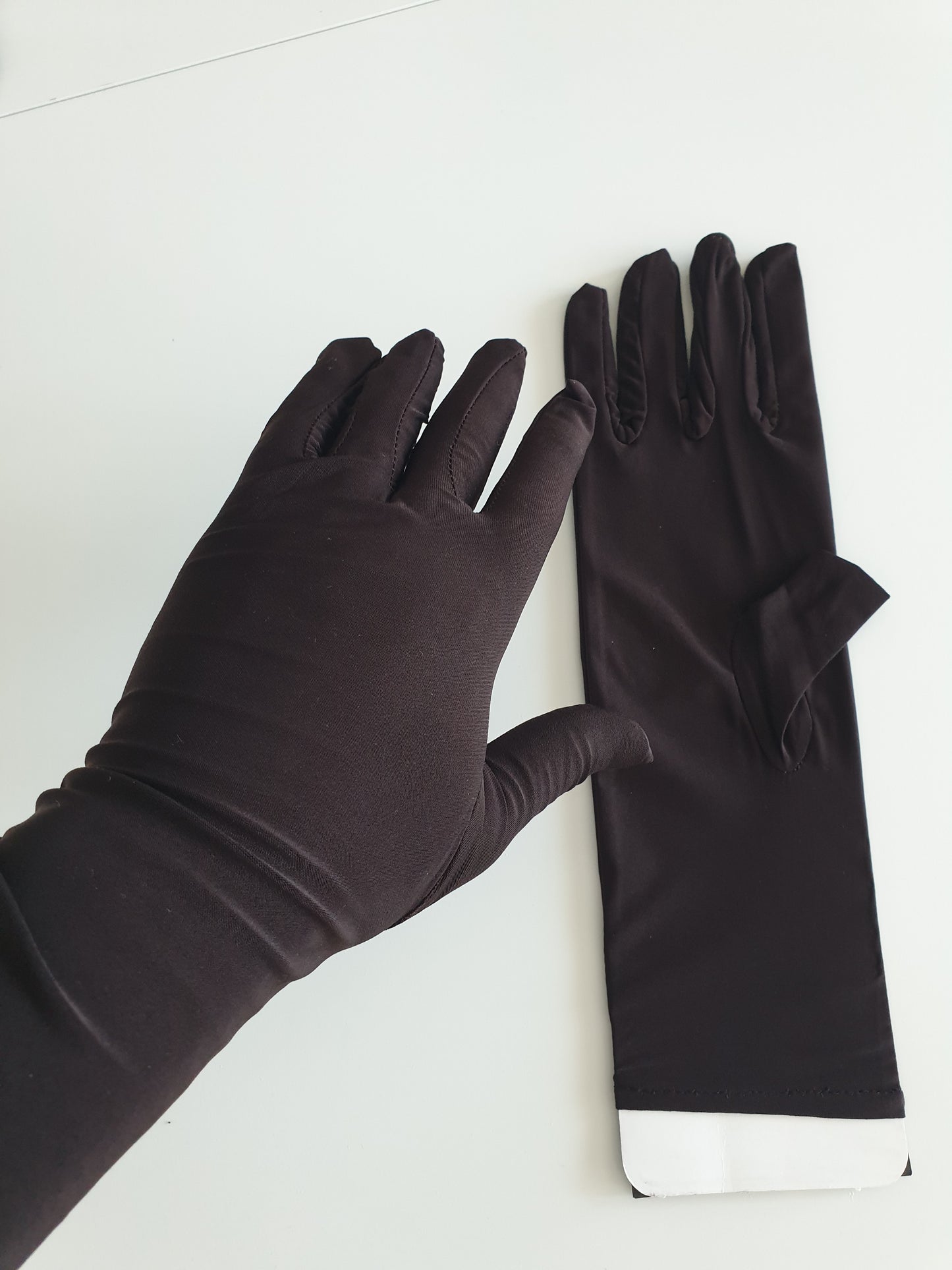 Handschuhe Polyester lang Touch
