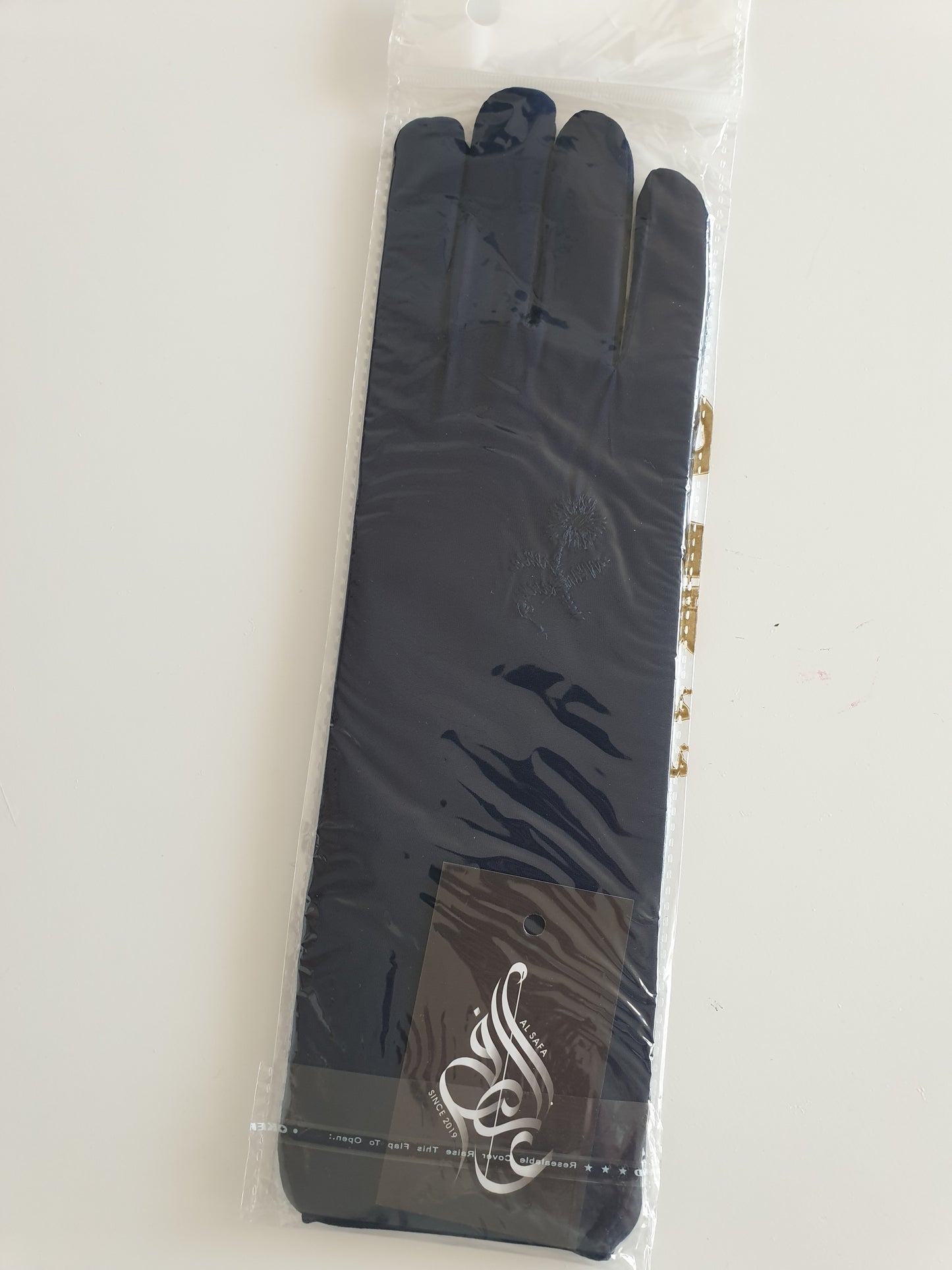 Handschuhe Polyester mit Blume