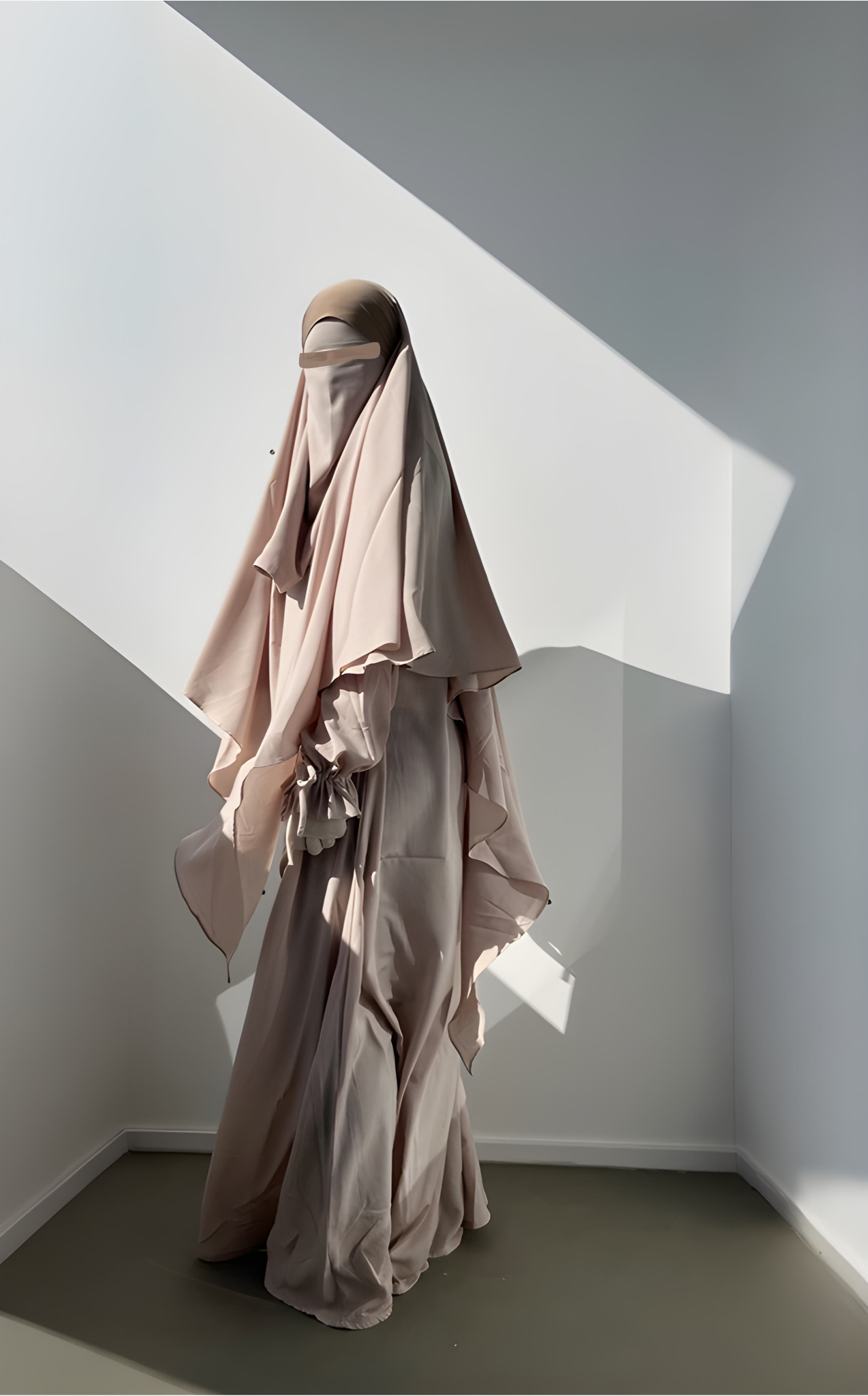 Khimar Amina Beige