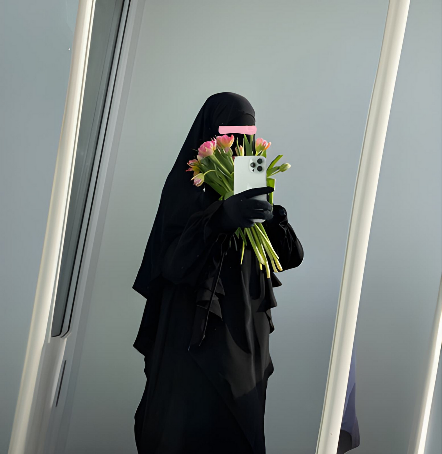 Abaya Kareema Schwarz