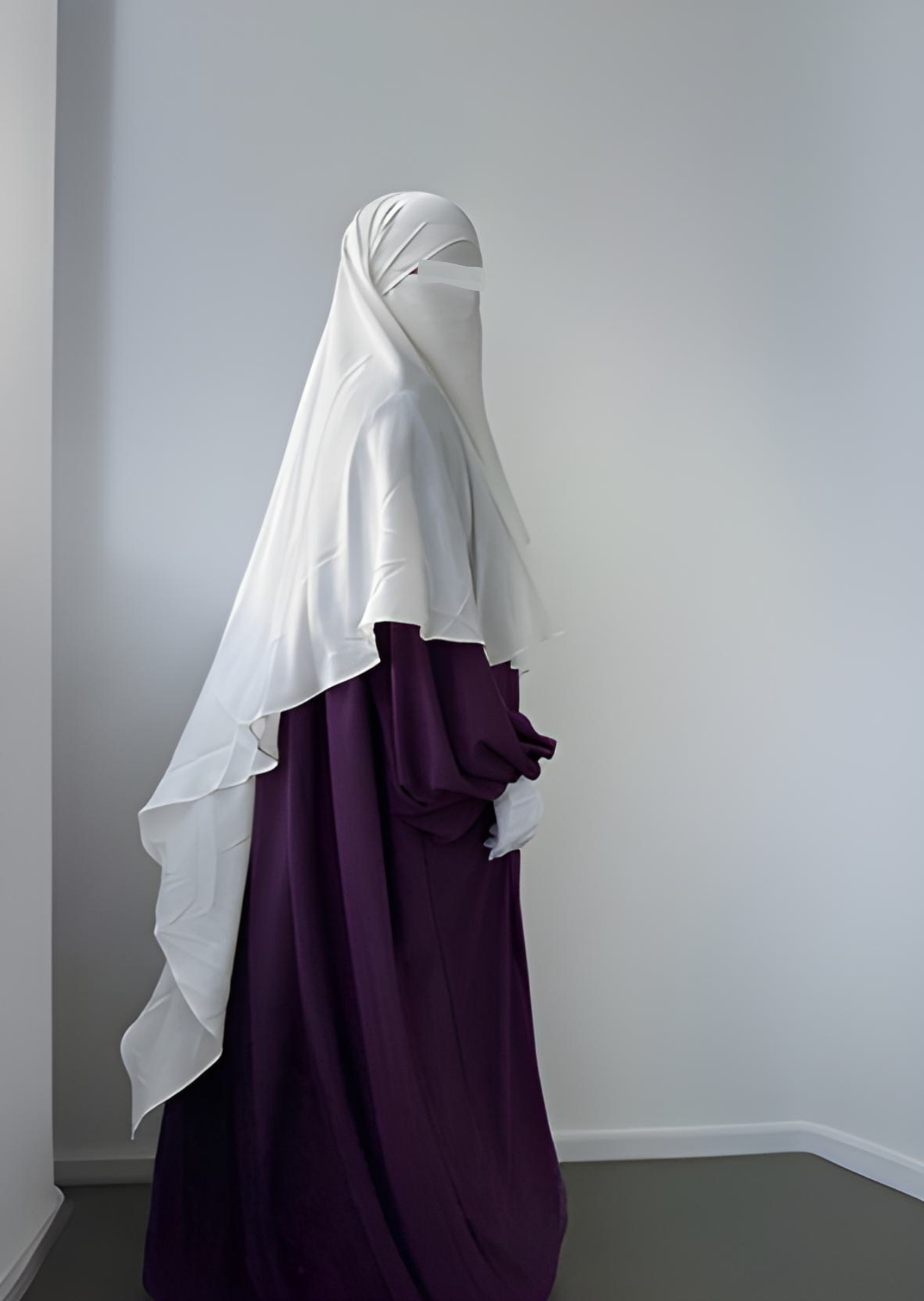 Khimar Amina Off White