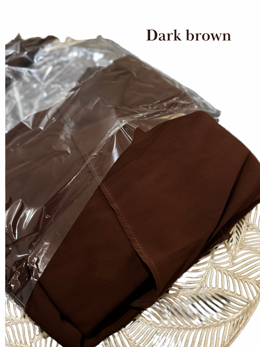Jilbab Dark brown