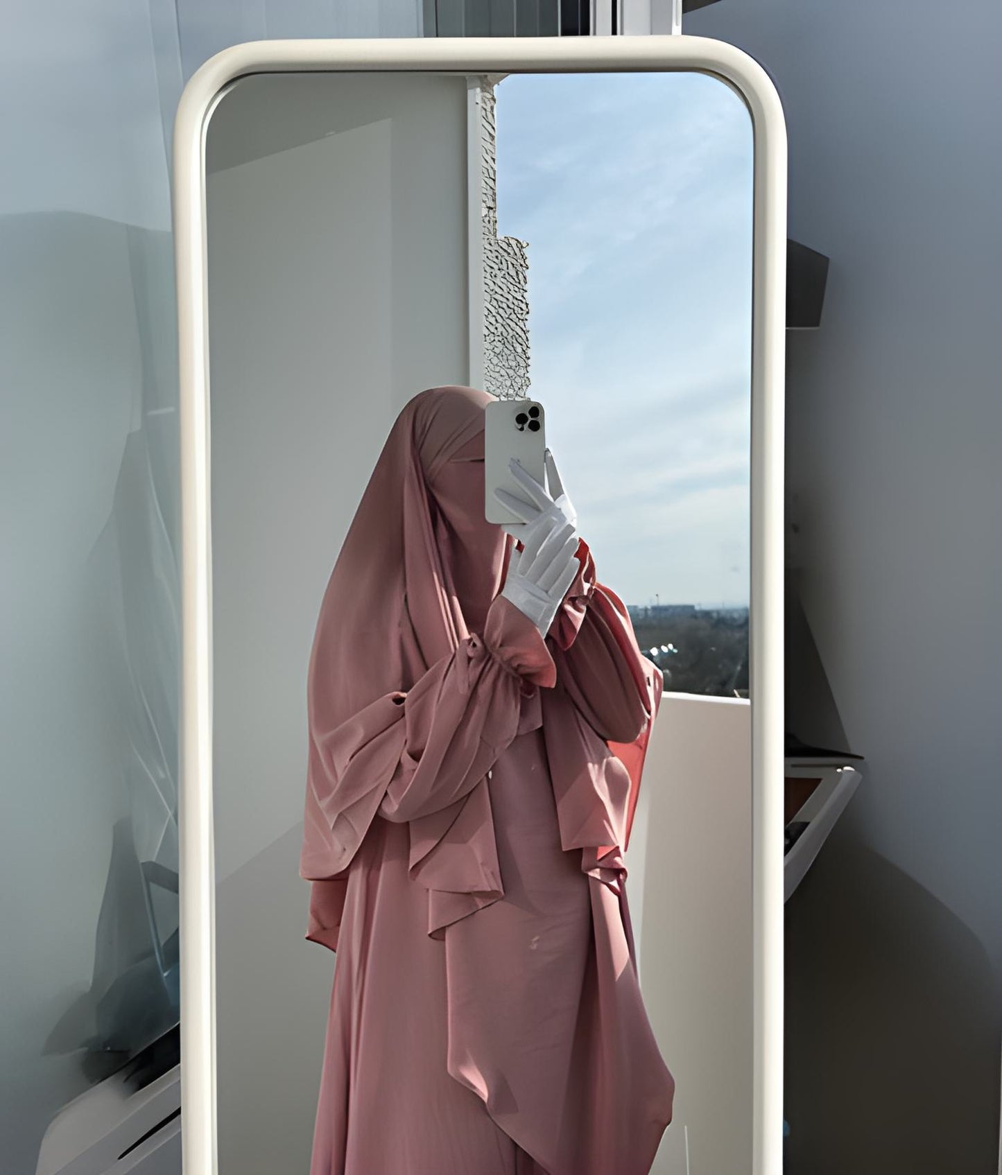 Abaya Kareema Pink