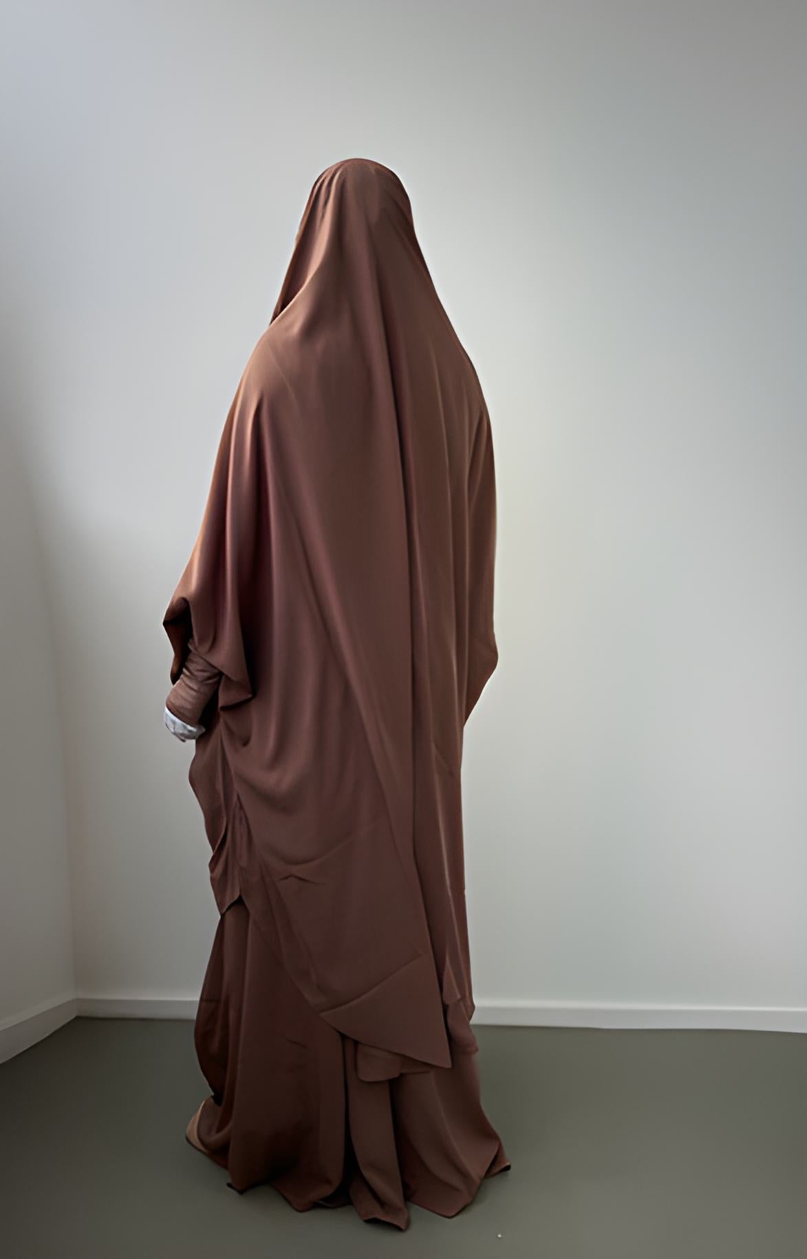 Jilbab Brown