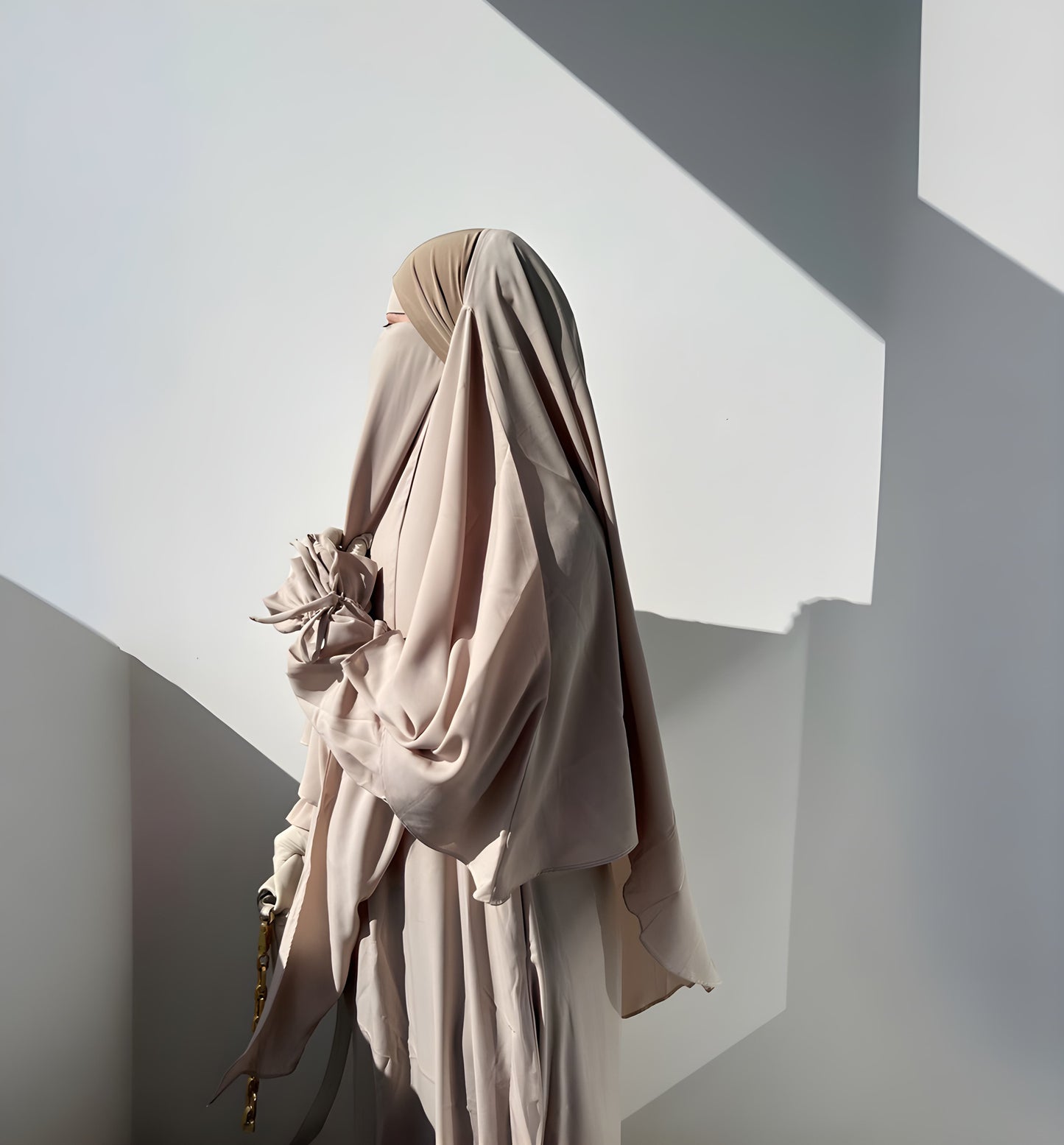 Abaya Kareema Beige