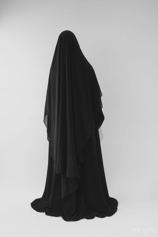 XXL Khimar with jersey